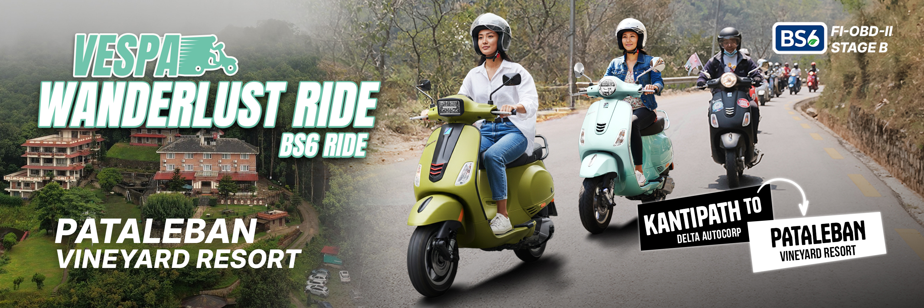 Vespa Wanderlust Ride